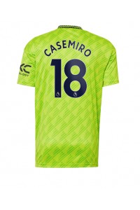 Fotbalové Dres Manchester United Casemiro #18 Třetí Oblečení 2022-23 Krátký Rukáv